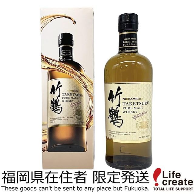 ニッカウヰスキー 【福岡県内発送限定】ニッカ 竹鶴 ピュアモルト