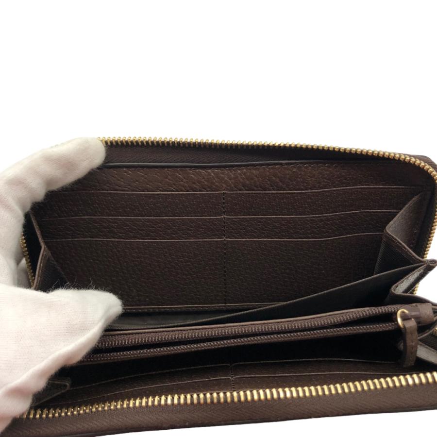 付属品あり　グッチ 長財布 ニース マイクロGG スプリーム　ジッピーウォレット GUCCI（グッチ） 長財布 オフィディア GG ジップアラウンド ウォレット