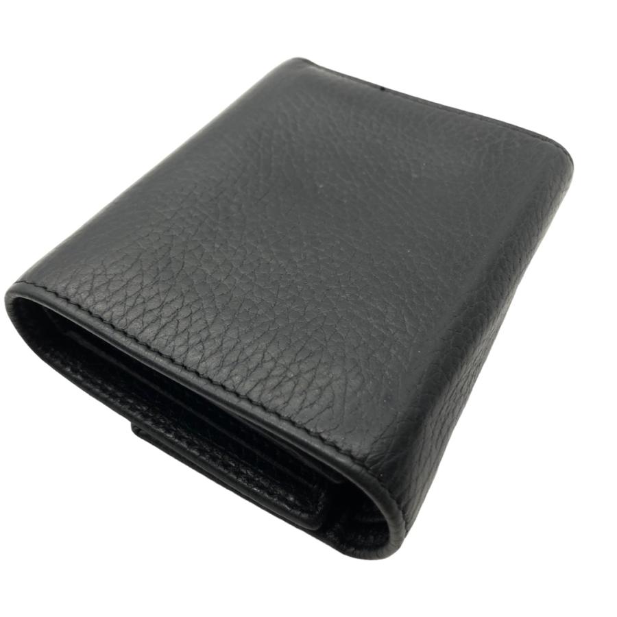 ◇グッチ◇658244/レザー/GGマーモント/コンパクトウォレット/折り財布 GUCCI（グッチ） GGマーモント パイソンレザーコンパクトウォレット 二
