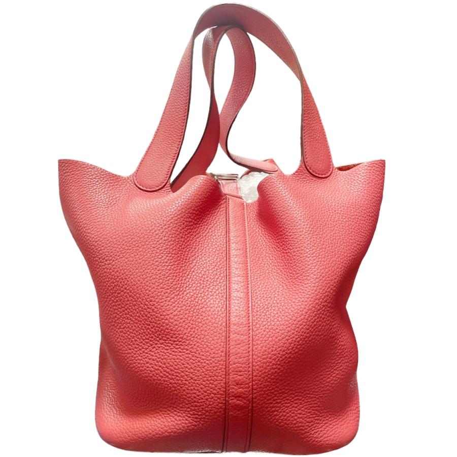 HERMES エルメス ピコタンロックGM M□刻印 ピンク ハンドバッグ  
