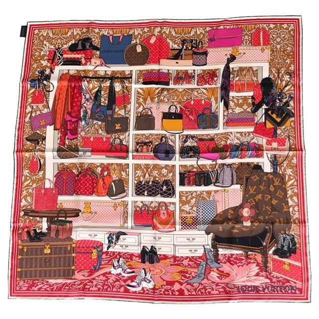 LOUIS VUITTON（ルイ・ヴィトン） スカーフ ヴィヴィエンヌ M76129