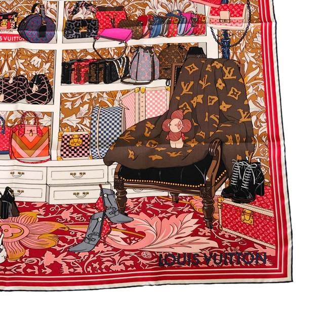 LOUIS VUITTON ヴィトン　スカーフ　モノグラム LOUIS VUITTON ルイヴィトン スカーフ ヴィヴィエンヌ M76129