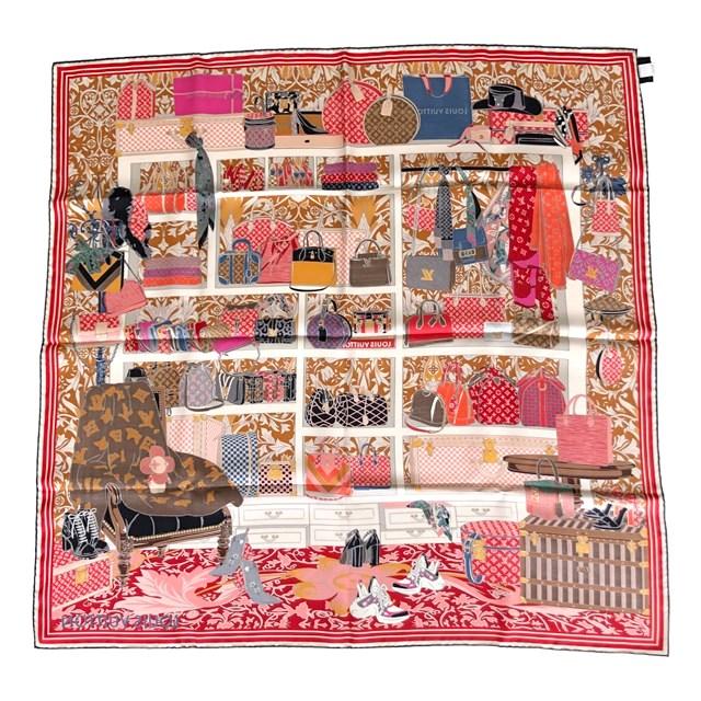 LOUIS VUITTON（ルイ・ヴィトン） スカーフ ヴィヴィエンヌ M76129