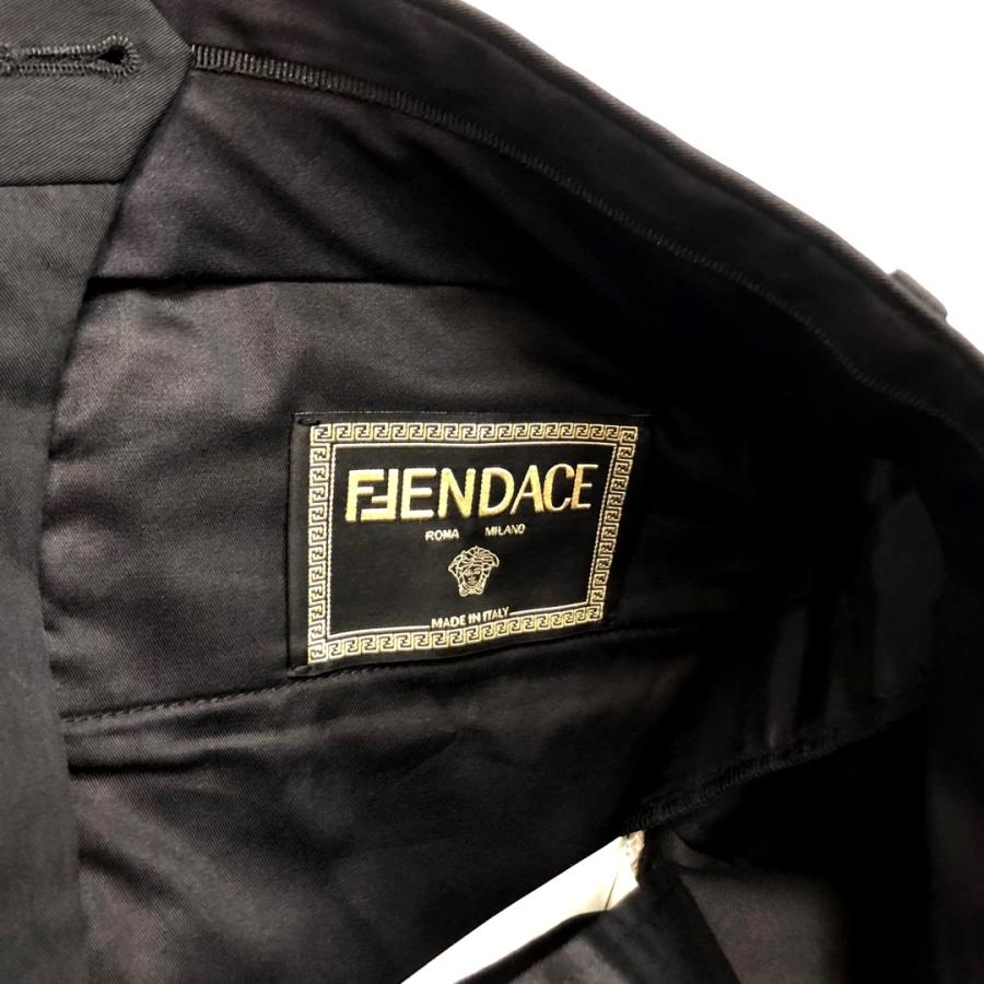FENDI FENDACE フェンダーチェ フェンディ×ヴェルサーチ FFロゴ FENDI FENDACE フェンダーチェ フェンディ×ヴェルサーチ FFロゴ