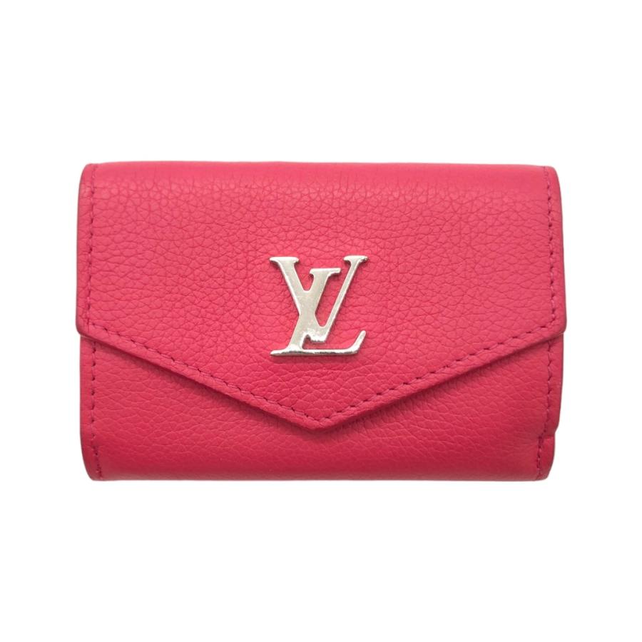 Louis Vuitton 日本限定モデル　ロックミニ　ピンク 三つ折り財布 LOUIS VUITTON☆ポルトフォイユ・ロックミニ 三つ折財布 日本限定 楽天