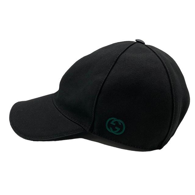 GUCCI グッチ ベースボールキャップ Lサイズ 黒 ブラック
