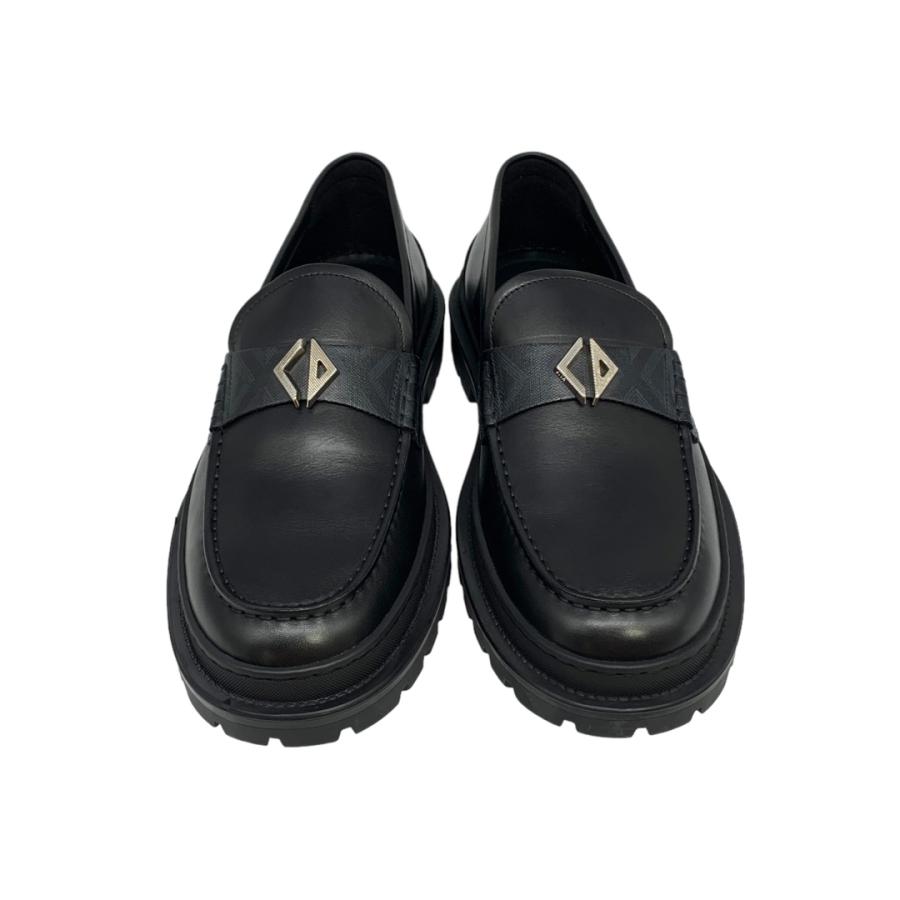 Christian Dior クリスチャンディオール ローファー レザー 3LO126ZSC