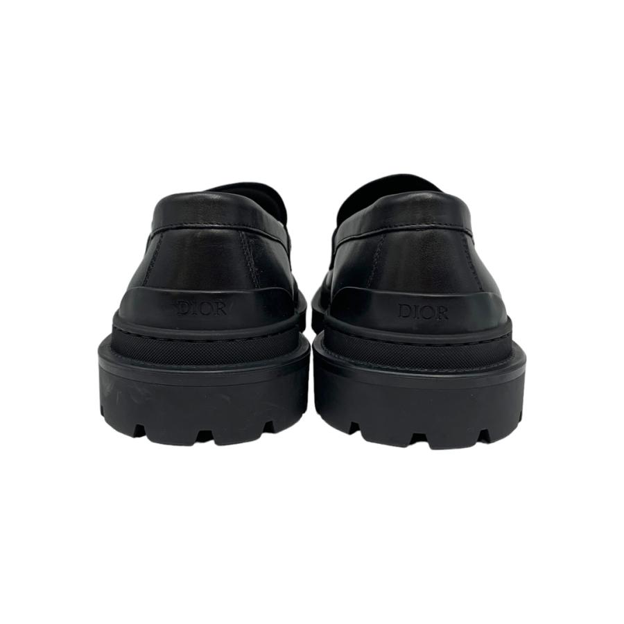 Christian Dior クリスチャンディオール ローファー レザー 3LO126ZSC