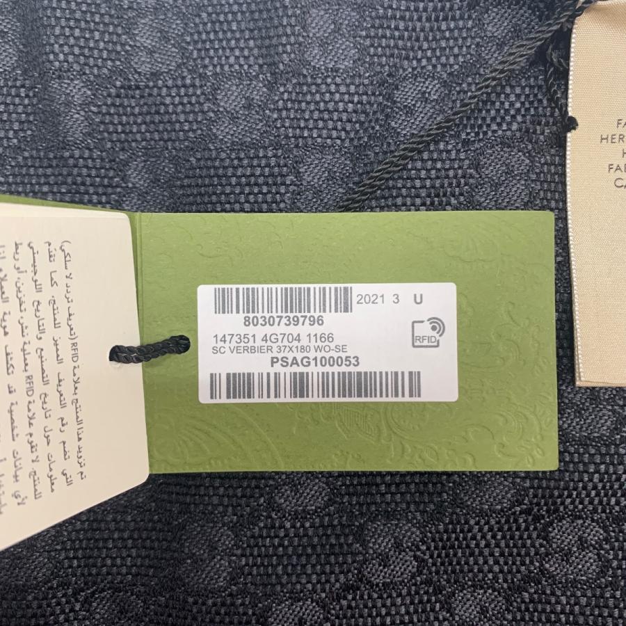 GUCCI グッチ マフラー シェリーライン ウール シルク 147351 GG GUCCI グッチ マフラー シェリーライン ウール シルク 147351 GG