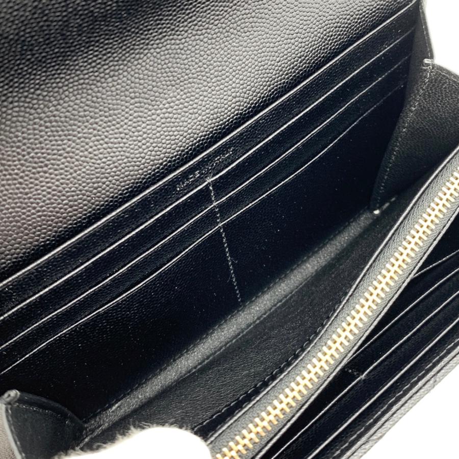 SAINT LAURENT サンローラン 2つ折り財布 ラージフラップウォレット