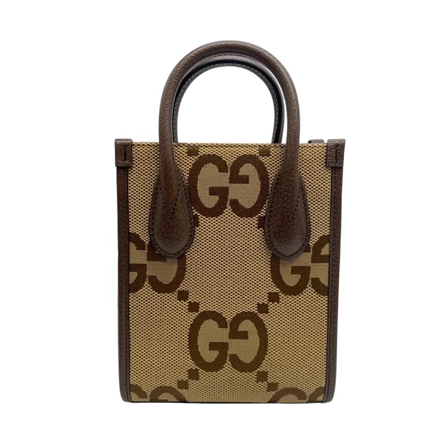 GUCCI（グッチ） トートバッグ ジャンボGG ミニ 2wayトートバッグ