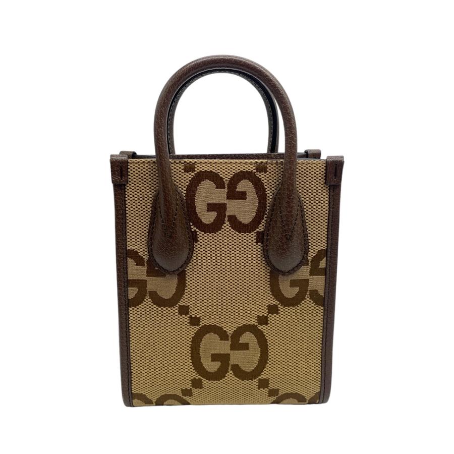 GUCCI（グッチ） トートバッグ ジャンボGG ミニ 2wayトートバッグ