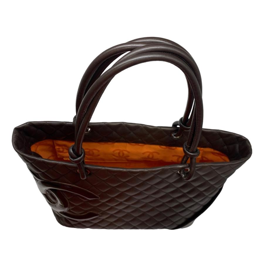 CHANEL シャネル トートバッグ カンボンライン マトラッセ ラージ