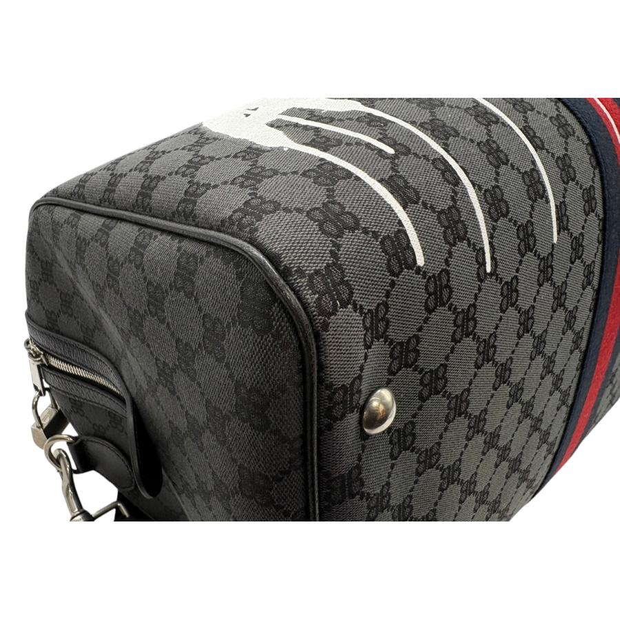GUCCI グッチ×バレンシアガ ボストンバッグ 2WAY 680124 GG