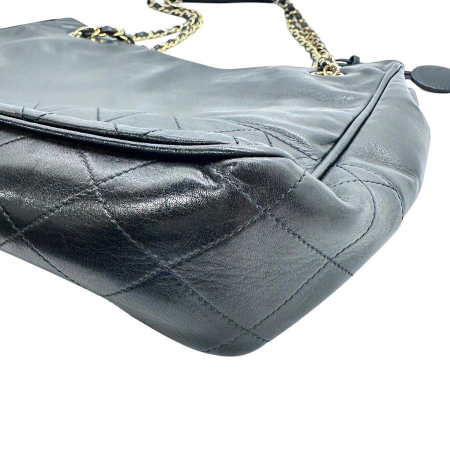 CHANEL（シャネル） マトラッセ チェーン ショルダーバッグ ブラック