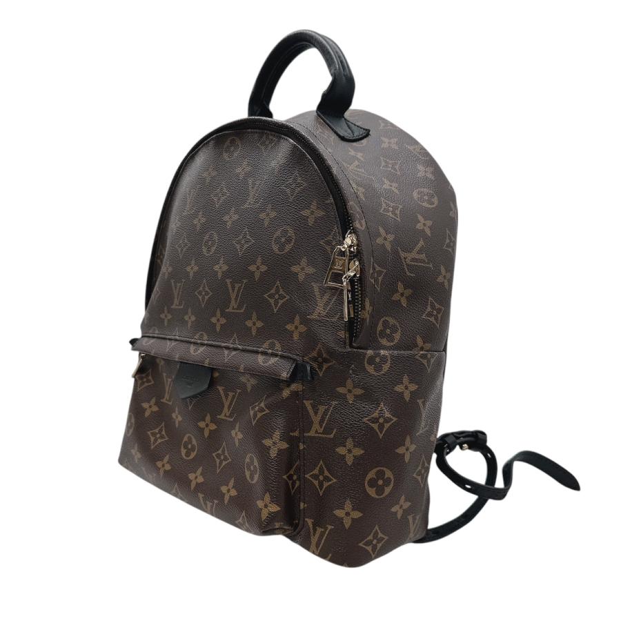 【LOUIS VUITTON/ルイ・ヴィトン】 パームスプリングスMM バックパック モノグラム M44874 リュック・デイパック PVC/レザー ブラウン ユニセックス【中古】【真子質店】【GD】【IDMiMo】 LOUIS VUITTON（ルイ・ヴィトン） パームスプリングス バックパックMM