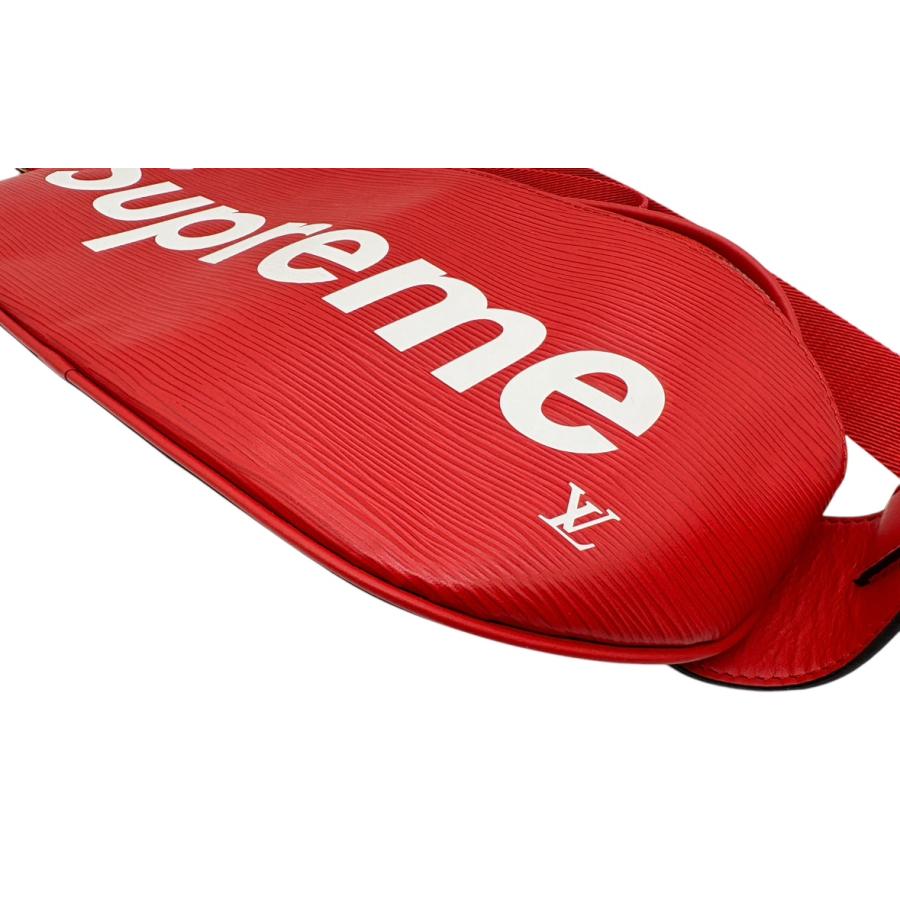 【ルイヴィトン × シュプリーム】エピ バムバッグM53418レッドボディバッグ LOUIS VUITTON ルイヴィトン シュプリーム ウエストバッグ