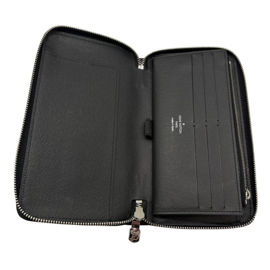 LOUISVUITTON × Supremeエピジッピーオーガナイザー長財布黒 LOUIS VUITTON ルイヴィトン シュプリーム 長財布 ジッピー