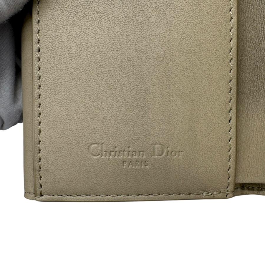 DIOR サイフ　三つ折り　ゴールド Dior 三つ折り財布