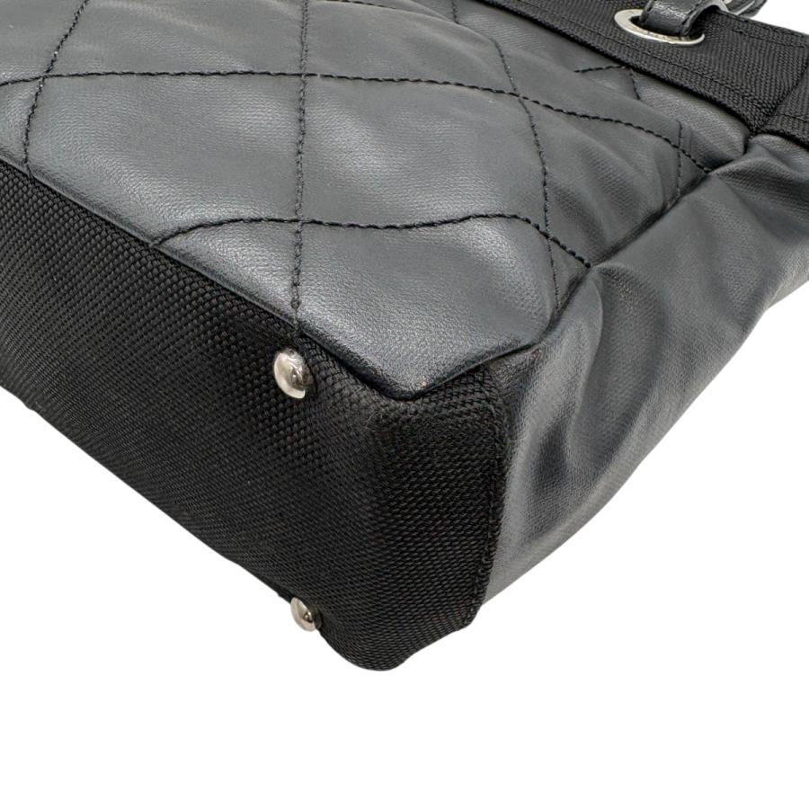 たまうに♡シャネル CHANEL パリビアリッツ ファー　トートバッグ CHANEL シャネル パリビアリッツ ファー トートバッグMM【中古】