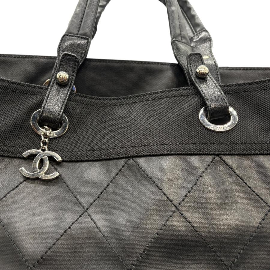 CHANEL パリビアリッツ GM シルバー ☆ シャネル トートバック CHANEL パリビアリッツ GM シルバー ☆ シャネル トートバック