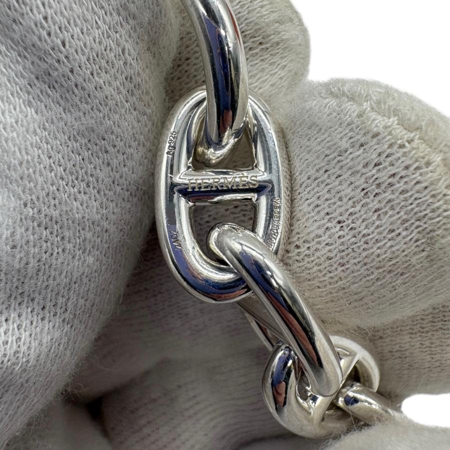 HERMÈS シルバーチェーンブレスレット HERMES（エルメス） ブレスレット シェーヌダンクルMM H101994B 014