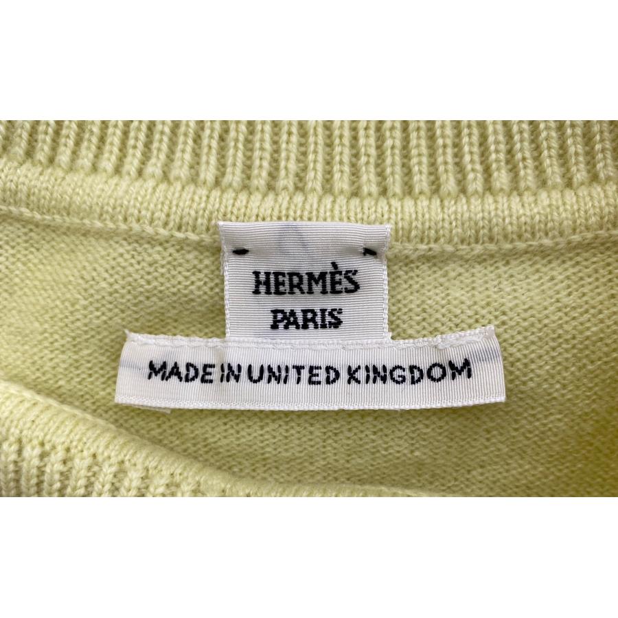 HERMES エルメス ロングスリーブニット Hリフト カシミヤ 36 HERMES エルメス ロングスリーブニット Hリフト カシミヤ 36