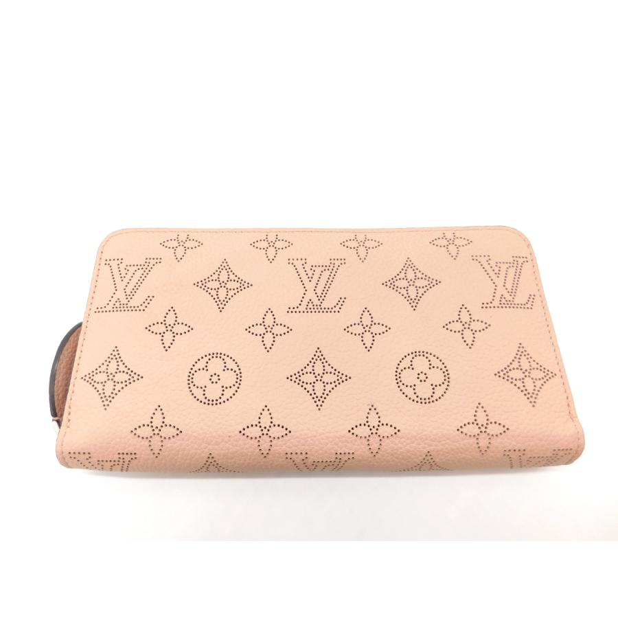 LOUIS VUITTON ルイヴィトン マヒナ 長財布 ピンク M61868 ラウンド