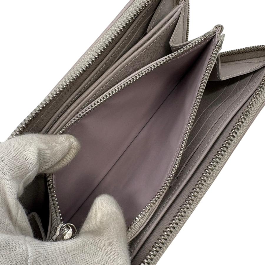 ルイヴィトン 長財布 ジッピーウォレット クッサン M13700 モノグラム ラムスキン ブルームグレー シルバー金具 ラウンドジップウォレット ラウンドファスナー長財布 ロングウォレット 新品 n63548 ジッピー・ウォレット ルイヴィトン 長財布 ジッピーウォレット M13700