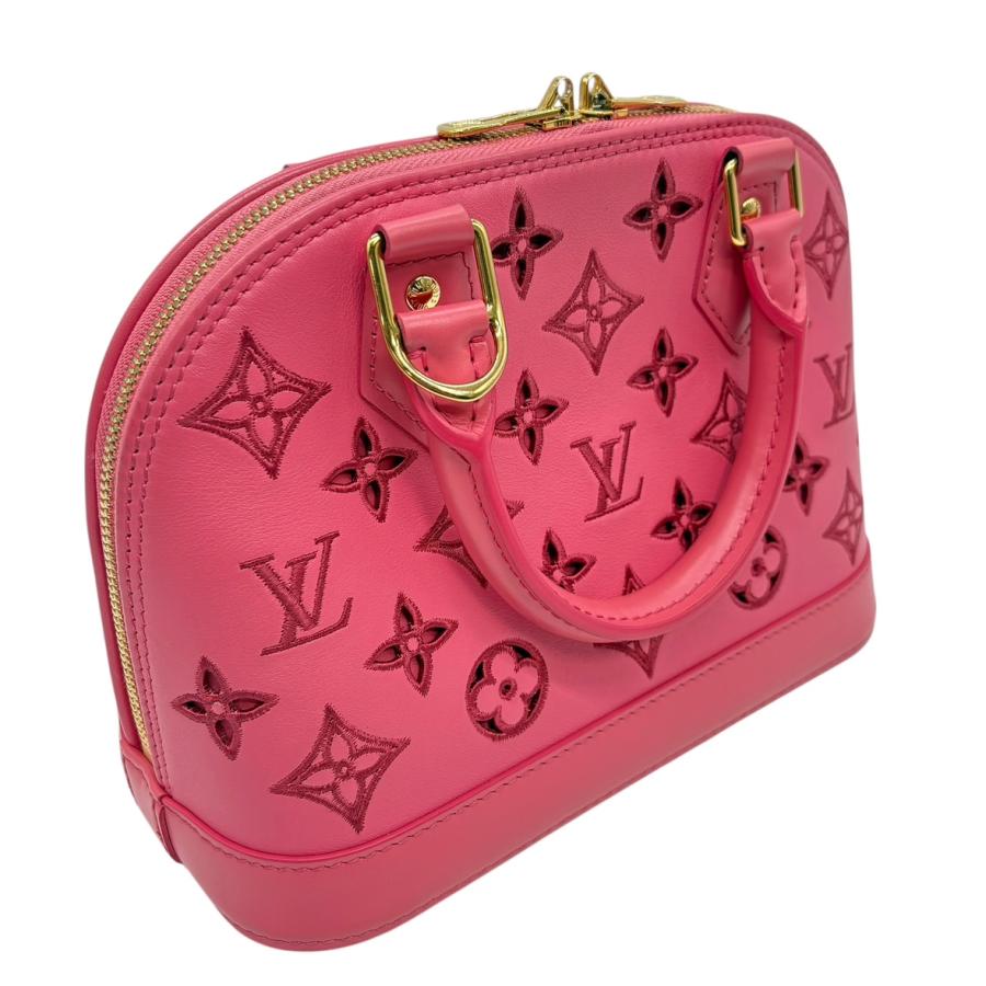 大幅値下げ！！ LOUIS VUITTON アルマ ローズピンクバッグ 中古・古着通販】LOUIS VUITTON (ルイ ヴィトン) アルマ BB フューシャ