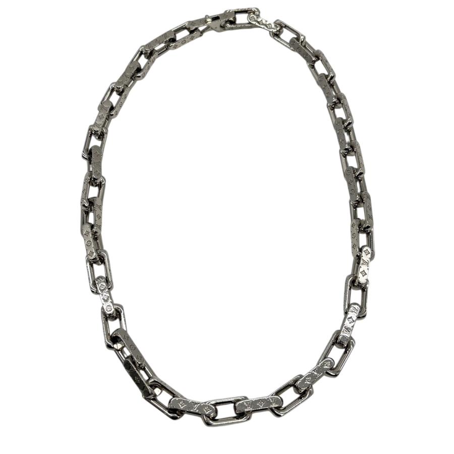 ルイヴィトン M64196　コリエ チェーン　 ネックレス シルバー メタル LOUIS VUITTON（ルイ・ヴィトン） ネックレス M64196 コリエ・チェーン
