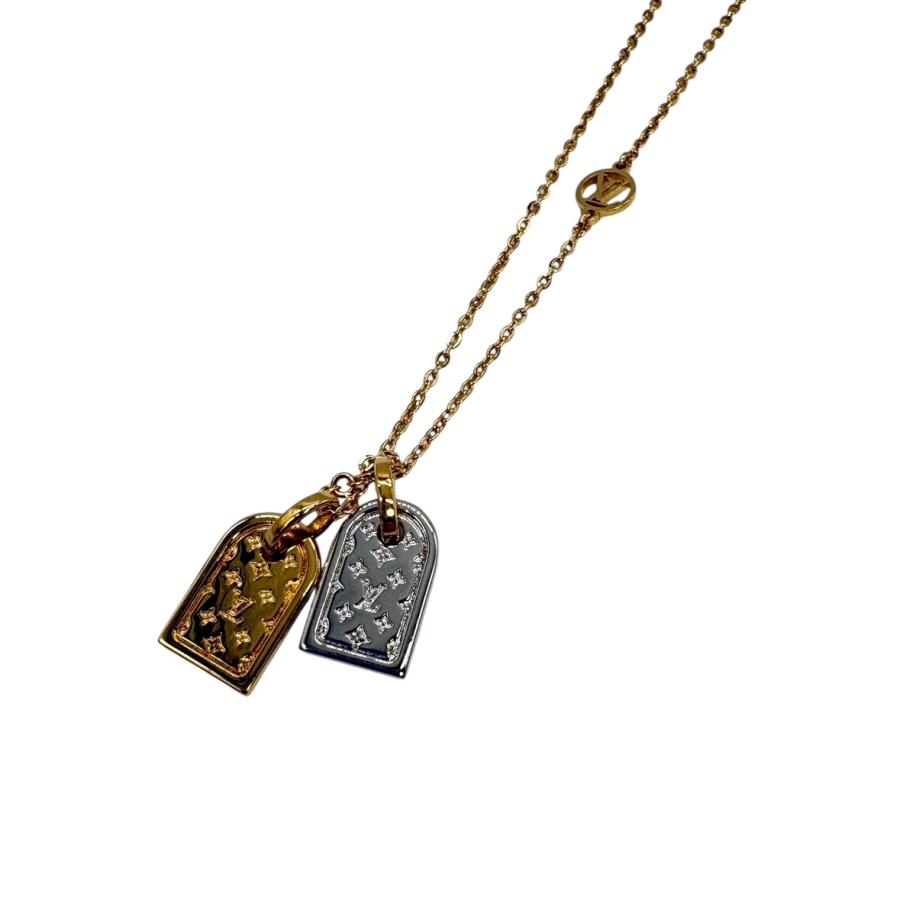 ルイ・ヴィトン M63141ネックレス・ナノグラム 【中古】 Louis Vuitton】ルイヴィトン『ネックレス・ナノグラム』M63141 1週間