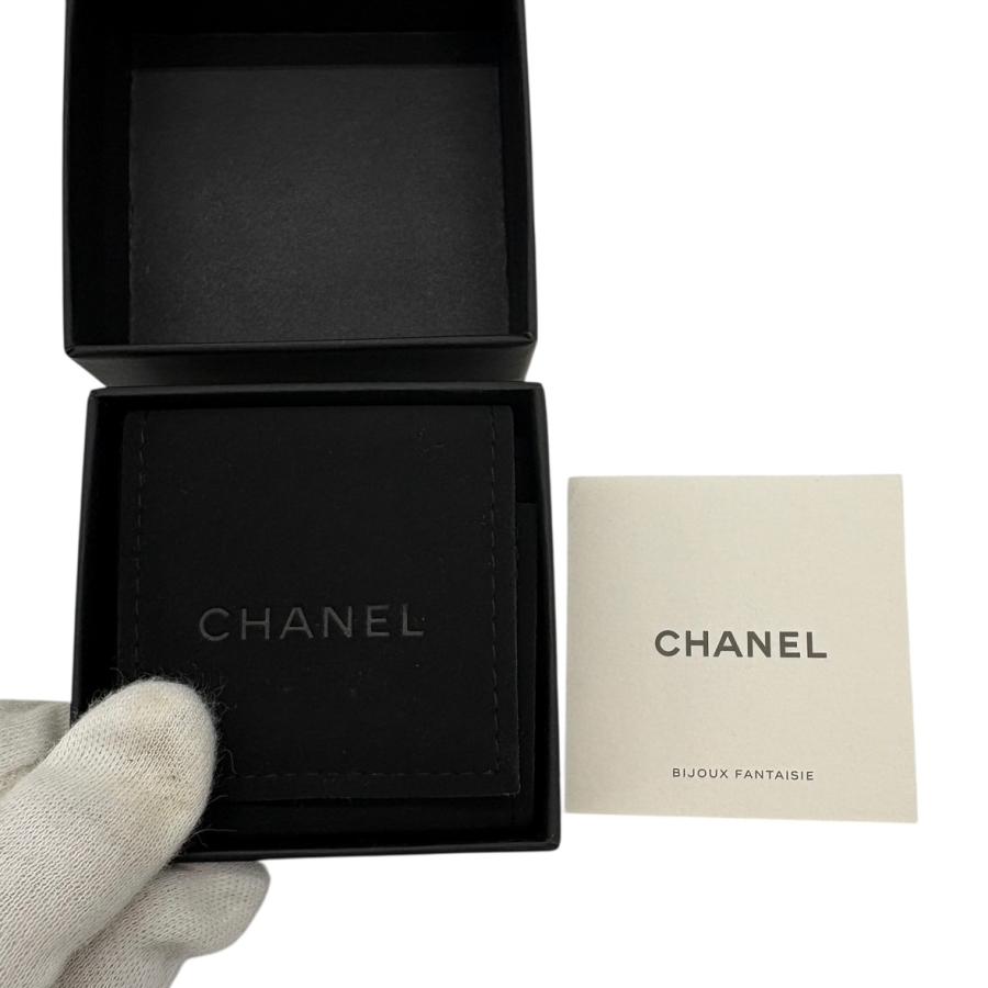 CHANEL（シャネル） ピアス ココマーク CC ラインストーン パール