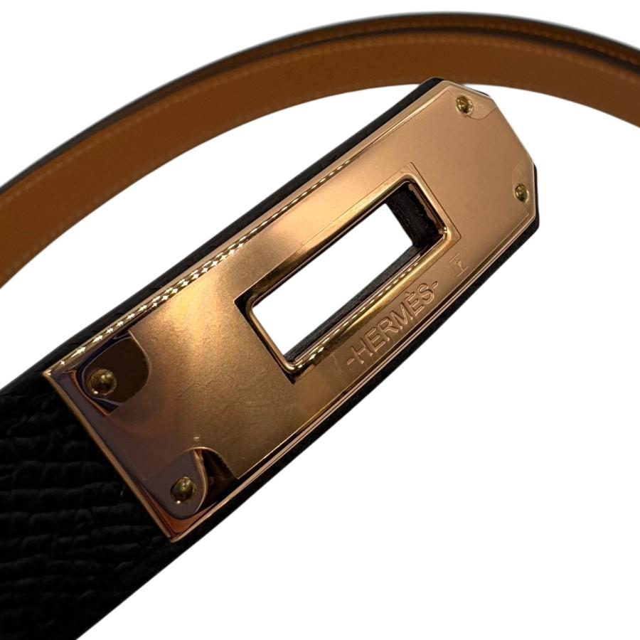 HERMES（エルメス） ベルト ケリー 18 ヴォー エプソン ノワール
