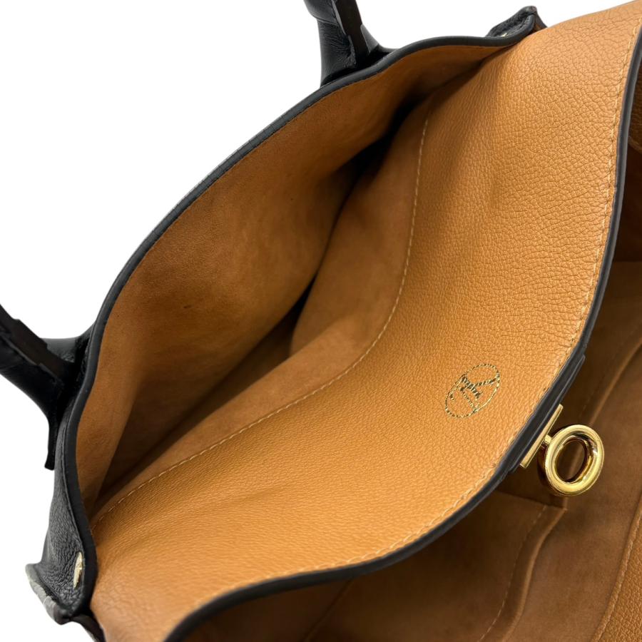 美品 オンマイサイド MM ノワール M53823 LOUIS VUITTON（ルイ・ヴィトン） バッグ オンマイサイド MM M53823