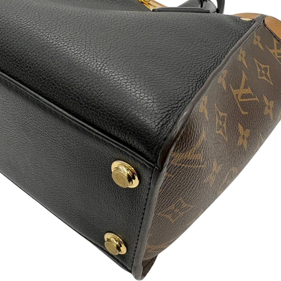 美品 オンマイサイド MM ノワール M53823 LOUIS VUITTON（ルイ・ヴィトン） バッグ オンマイサイドMM カーフ