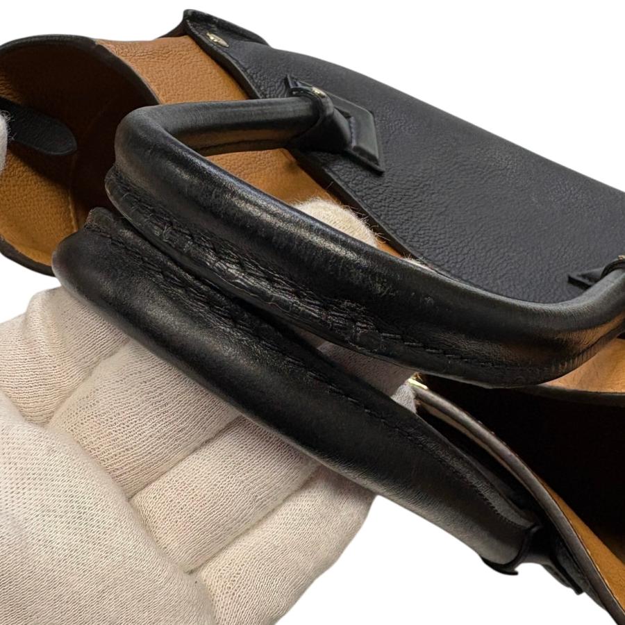 美品 オンマイサイド MM ノワール M53823 LOUIS VUITTON（ルイ・ヴィトン） バッグ オンマイサイドMM カーフ