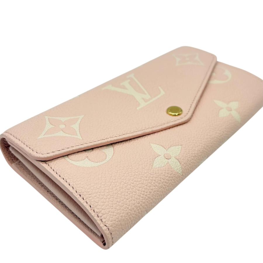希少✨美品✨ルイヴィトン モノグラム ヴェルニ ポルトフォイユ サラ ピンク系 LOUIS VUITTON（ルイ・ヴィトン） 財布 ポルトフォイユ・サラ NM