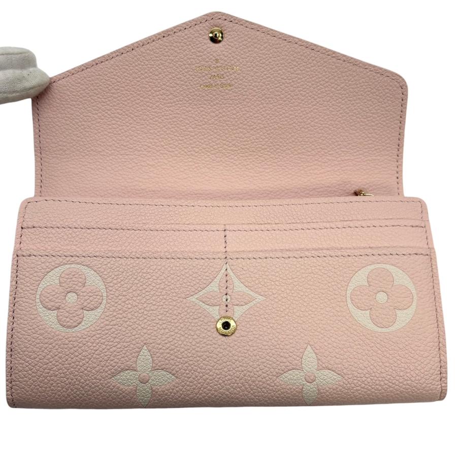 希少✨美品✨ルイヴィトン モノグラム ヴェルニ ポルトフォイユ サラ ピンク系 LOUIS VUITTON（ルイ・ヴィトン） 財布 ポルトフォイユ・サラ NM