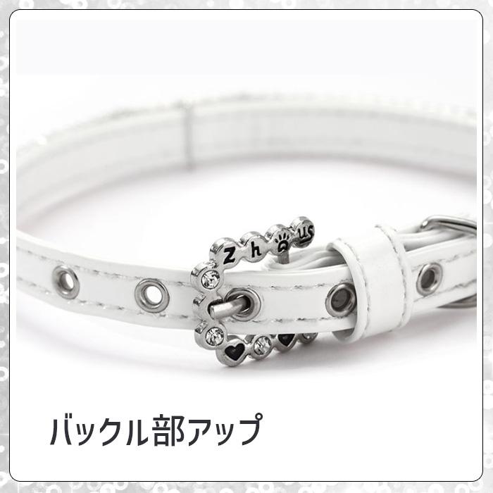 犬 首輪 かわいい おしゃれ シルバー クール キラキラ 犬首輪 犬の首輪