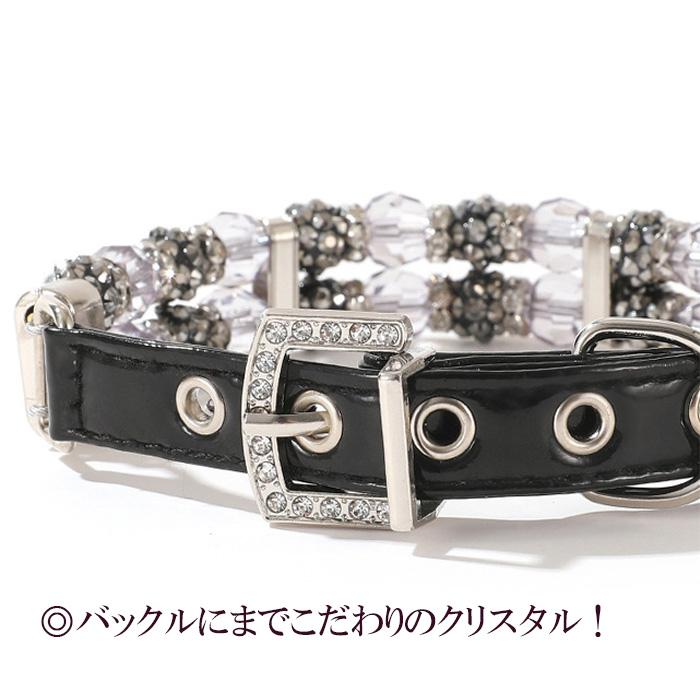 パールキラキラおしゃれ リード　犬 猫 犬 猫 首輪 犬用首輪 猫用首輪 パール2連 パール ホワイト