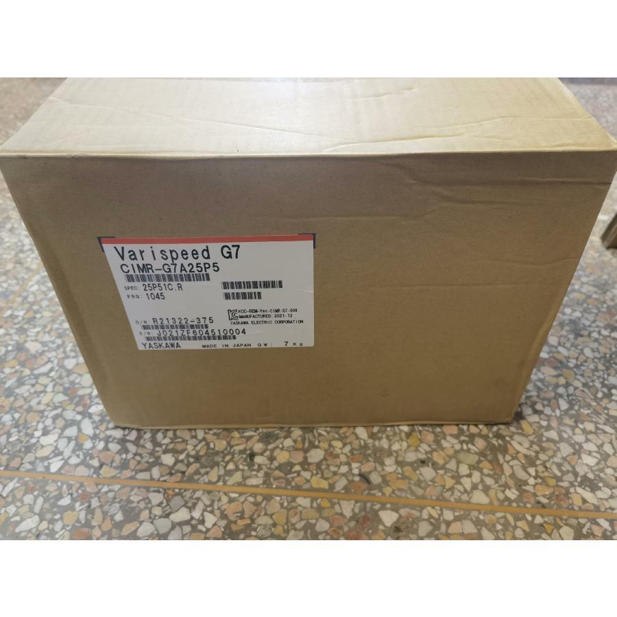 新品☆送料無料】 安川電機 インバーター CIMR-G7A25P5 5.5KW 220V【6 