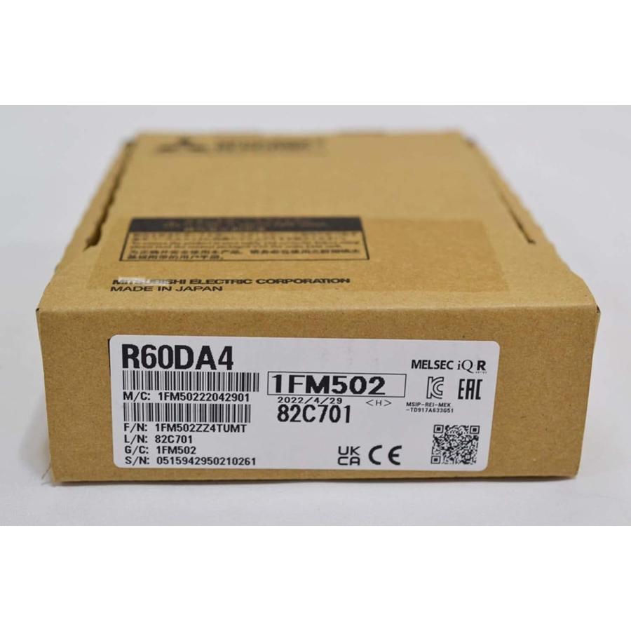 新品☆送料無料】MITSUBISHI/ 三菱 R60DA4 アナログ−デジタル変換
