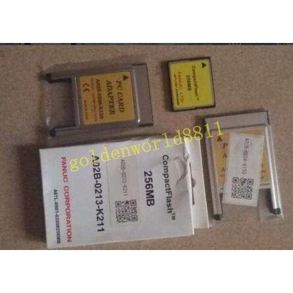 ★新品【 適格領収書発行可★送料無料 】FANUC CF card + adapter A87L-0001-0200#256MB A02B ...