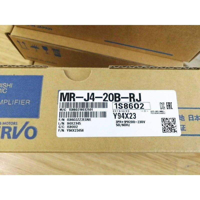 ☆新品【 免税業者☆送料無料 】三菱電機 MR-J4-20B-RJサーボアンプ