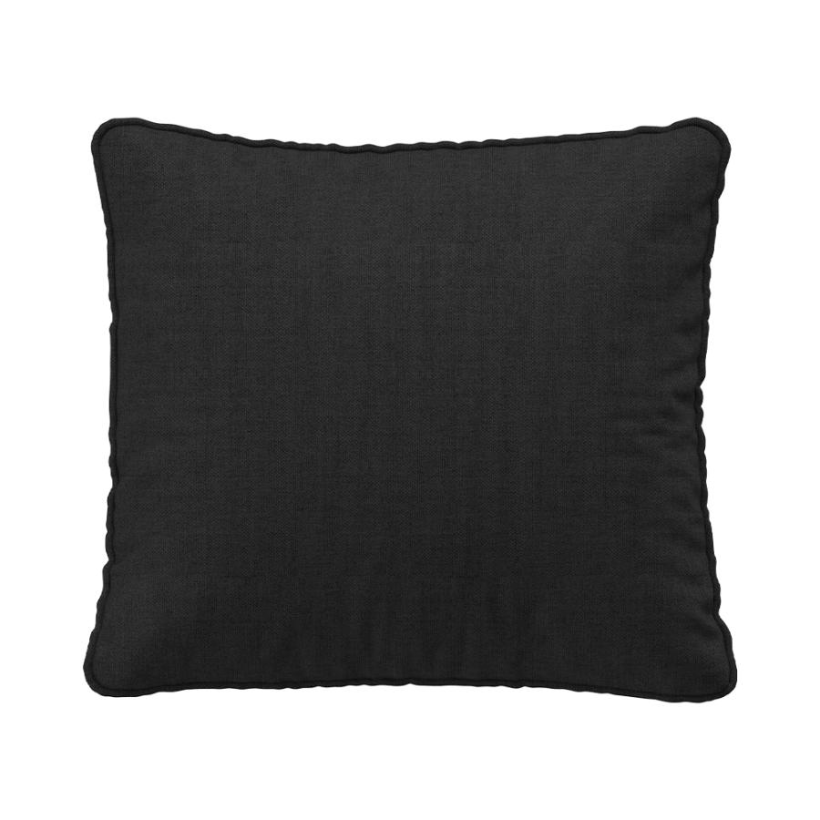 【即日発送／日時指定OK】 クッション 本体＋カバーセット 40×40cm 正方形 ベージュ グレー ダークグレー ブラック 中身 背もたれ 背当て 背中 おしゃれ |  | 04