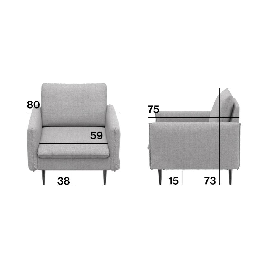 1人掛けソファー ベージュ グレー ダークグレー 一人掛けソファー 即日発送／日時指定OK】 1人掛けソファー ベージュ グレー