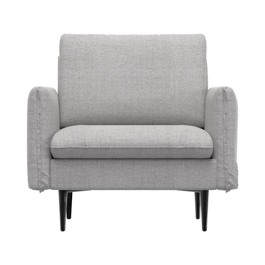 即日発送／日時指定OK】 1人掛けソファー ベージュ グレー