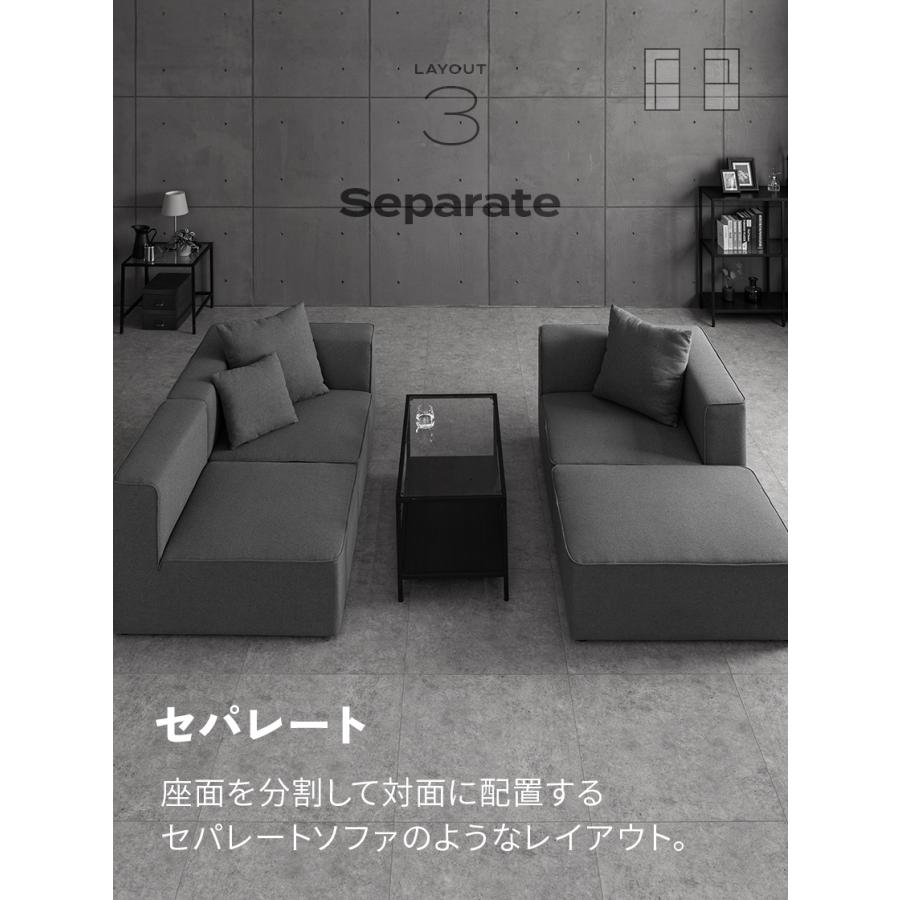 即日発送／日時指定OK】 ソファセット ベージュ グレー ダークグレー 3 