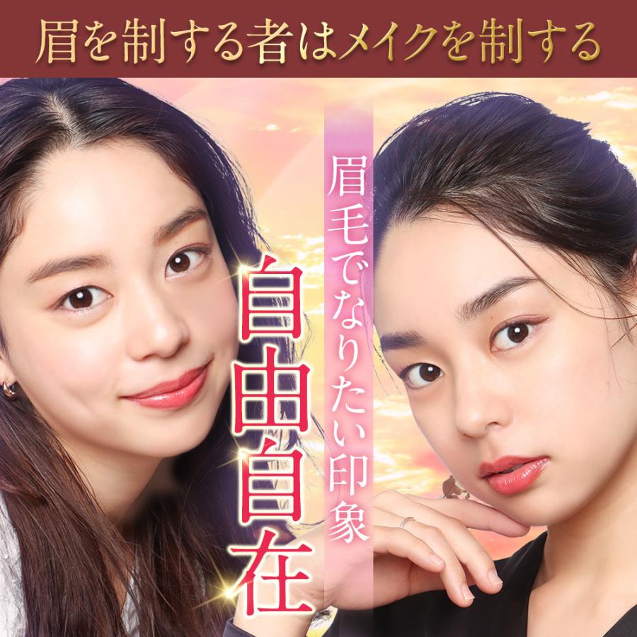 『24h限定 500円OFF』アイブロウ ペンシル ライトブラウン ダークブラウン ブラック まゆ毛 眉毛 描きやすい 楕円形 dray | D-RAY | 16